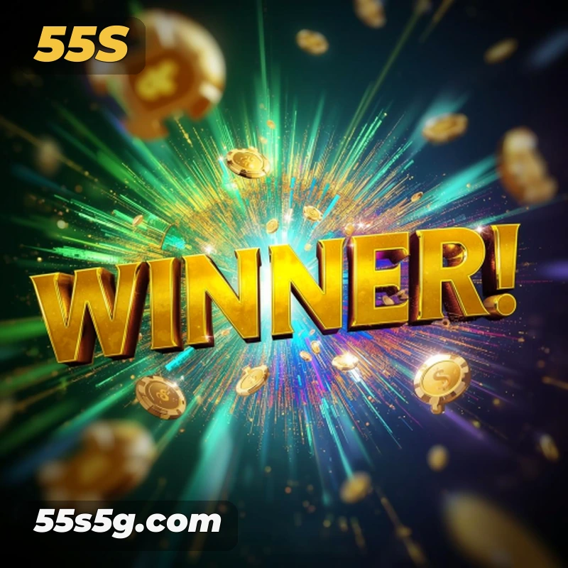 Chuva de bônus nos slots da 55s
